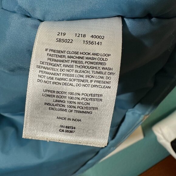 Columbia Lightning Lift Jacket - Boys XL - Blue - Picture 8 of 8